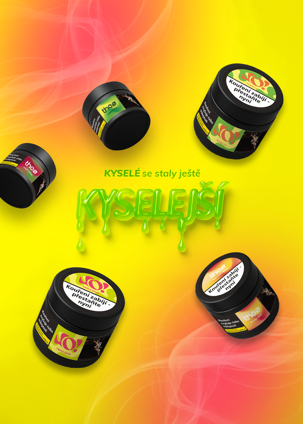 Kyselé příchutě mobil