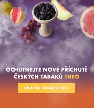 Ochutnejte nové příchutě českých tabáků theo