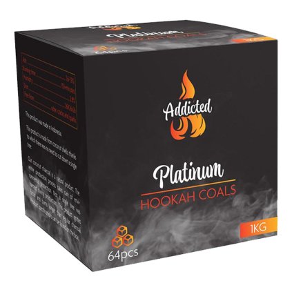 Kokosové Uhlí - Addicted 1kg 26mm