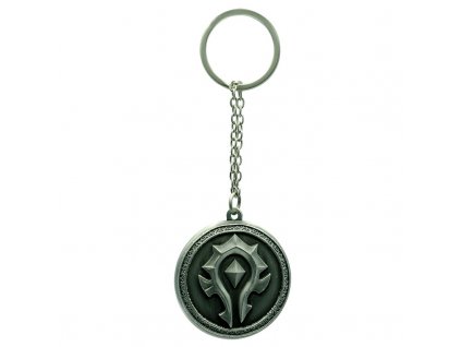 world of warcraft keychain 3d horde x2