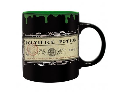 harry potter mug foil 320 ml polyjuice potion box x2