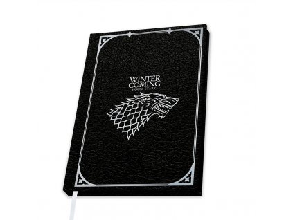 game of thrones premium a5 notebook stark x4 (1)