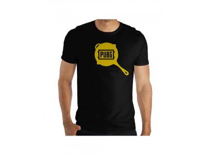 PUBG tričko Frying Pan Yellow