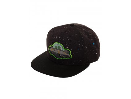 Rick & Morty kšiltovka Spaceship Black