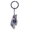 the walking dead keychain 3d zombie hand x2