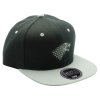 game of thrones snapback cap black grey stark