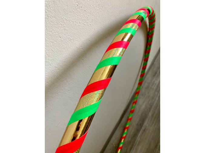 Fitness obruč hula hoop pro začátečníky - Jarní 95 cm