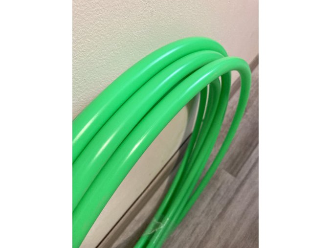 Polypro obruč hula hoop UV green