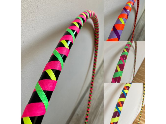 Cestovní hula hoop obruč pro začátečníky
