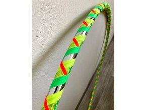 Cestovní obruč hula hoop pro začátečníky CikCak Limeta 100cm