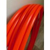 Polypro obruč hula hoop UV red