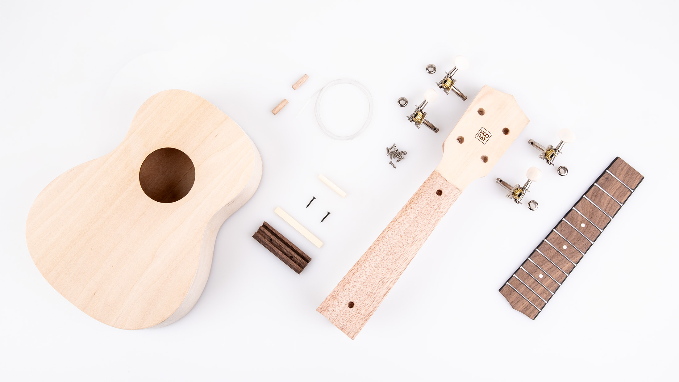 Harley Benton Ukulele DIY s vlastním motivem