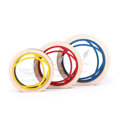 Trofej / plaketa HOORAY PREMIUM - Onyx