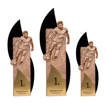 Trofej se sportovní siluetou - Fotbal - muž