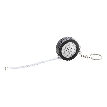 Wheel přívěšek na klíče s metrem