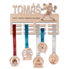Věšák na medaile - Badminton, muž