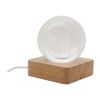 LumiGlobe skleněná světelná koule