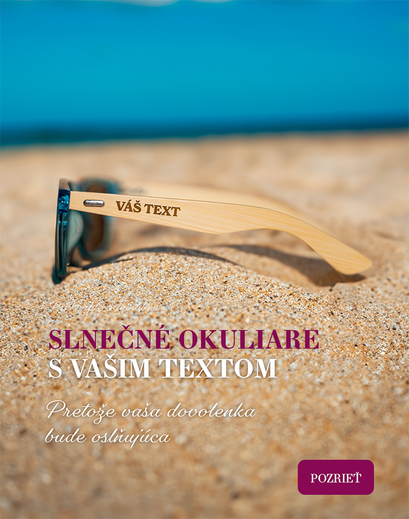 Slnečné okuliare s bambusovými nožičkami