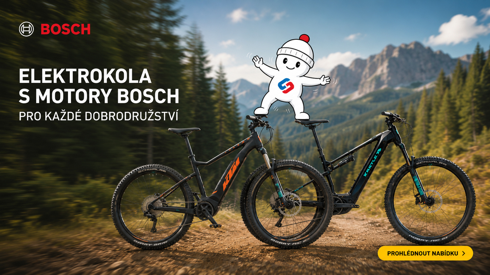 Elektrokola motory Bosch