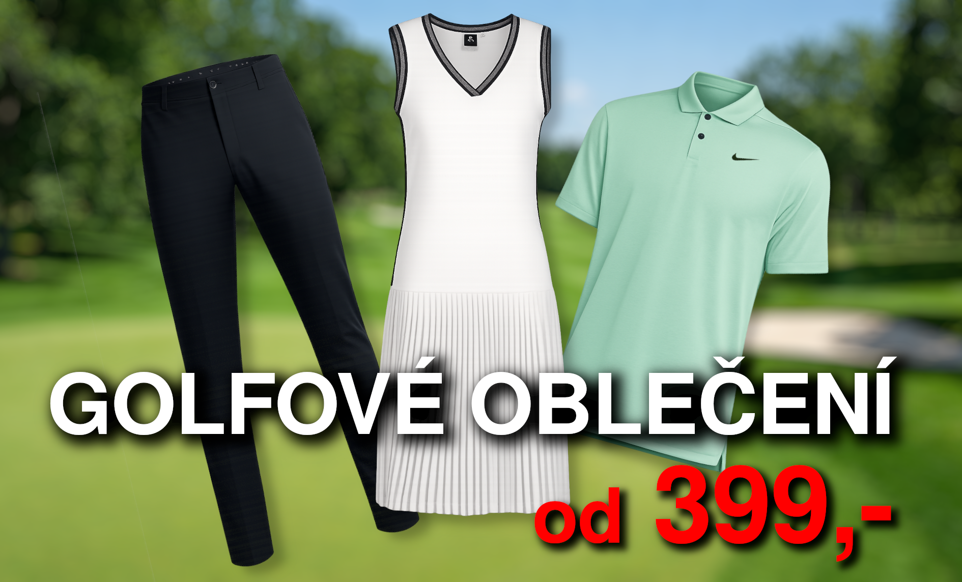 golf oblečení