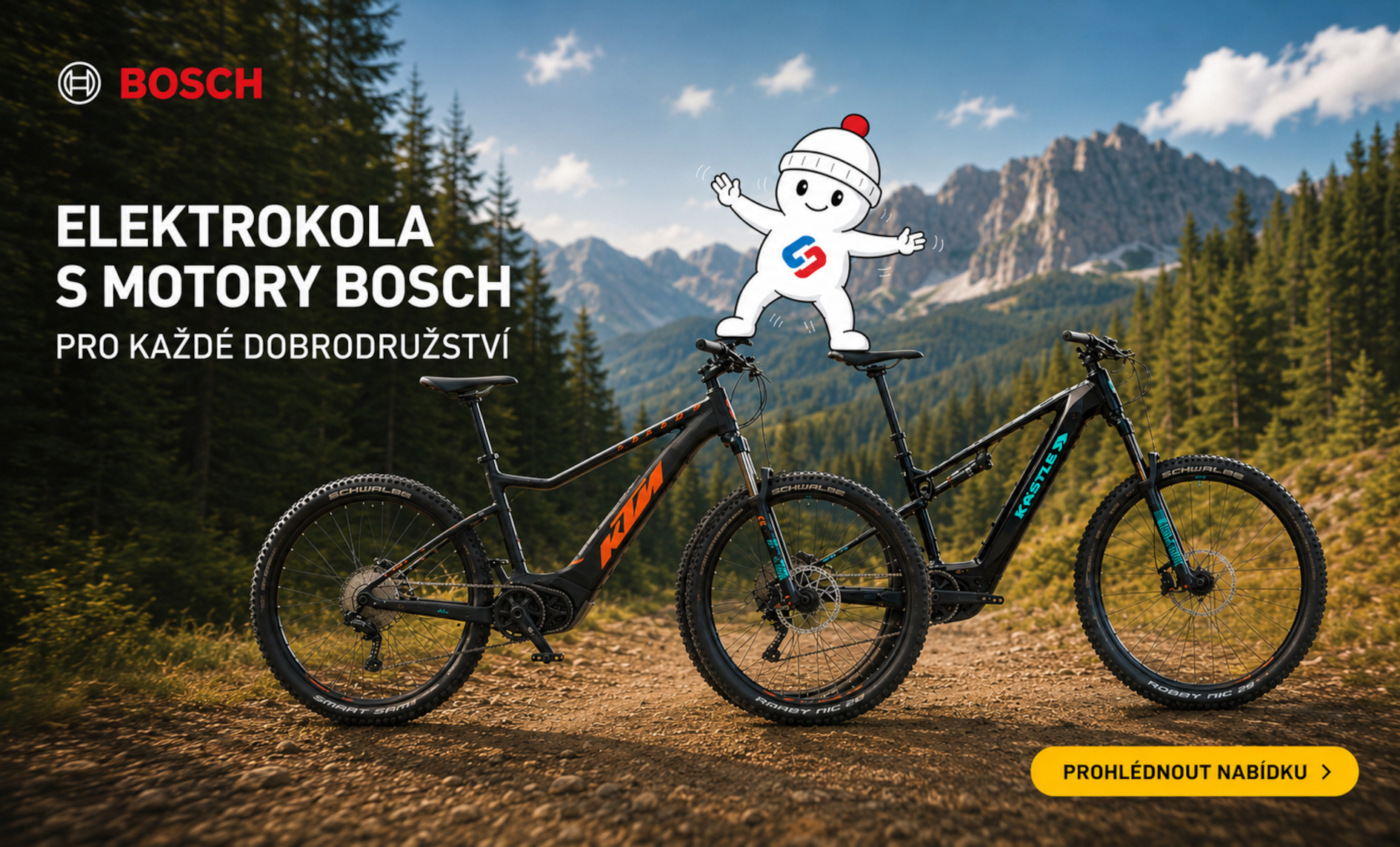 Elektrokola motory Bosch