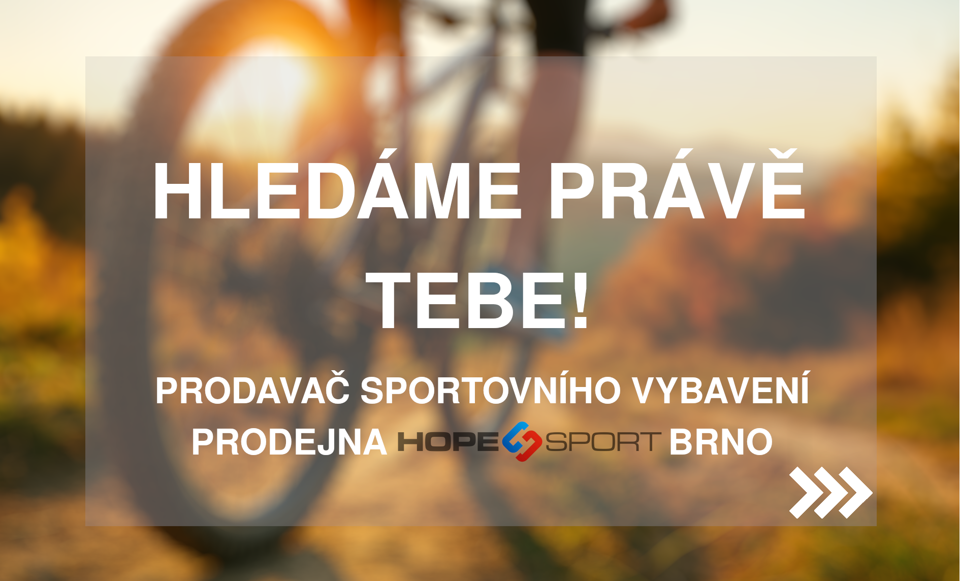 Nabídka práce - HOPE-SPORT Brno