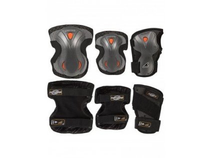 Chrániče Rollerblade Lux 3 Pack, grey (Velikost S)