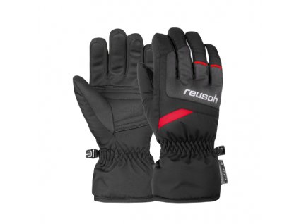 Reusch Bennet R TEX® XT Junior 6061206 7680 black red grey 1