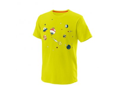 Triko tenisové Wilson Planetary Tech Tee