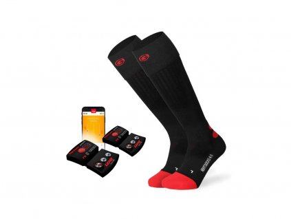 Ponožky Lenz Heat Sock 4.1 Toe Cap+rcB 1200