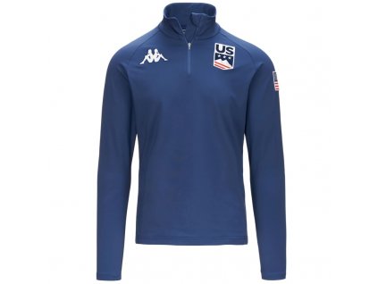 Triko 1/2 zip funkční Kappa 6CENTO 687BK US