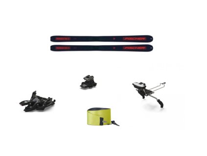 Fischer Transalp 86 Carbon + Skin + M10 + brzda