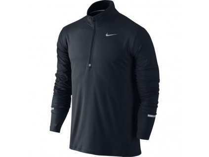 Triko 1/2 zip bežecké Nike Element Zip