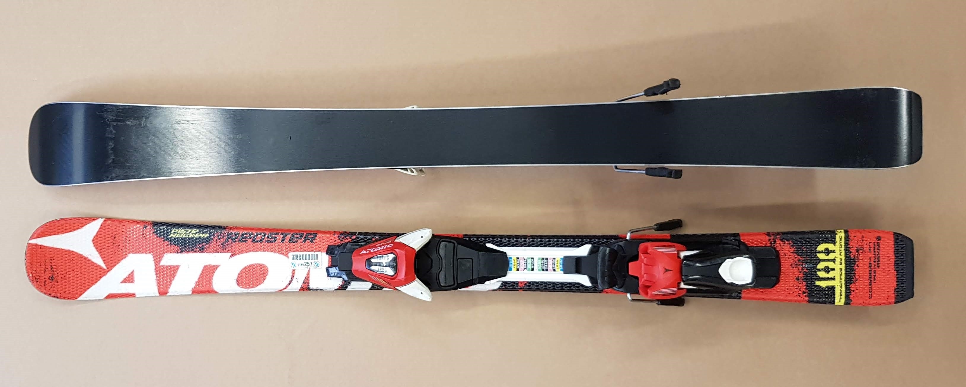 Atomic Redster Jr+Atomic 4.5, testované Velikost: 70
