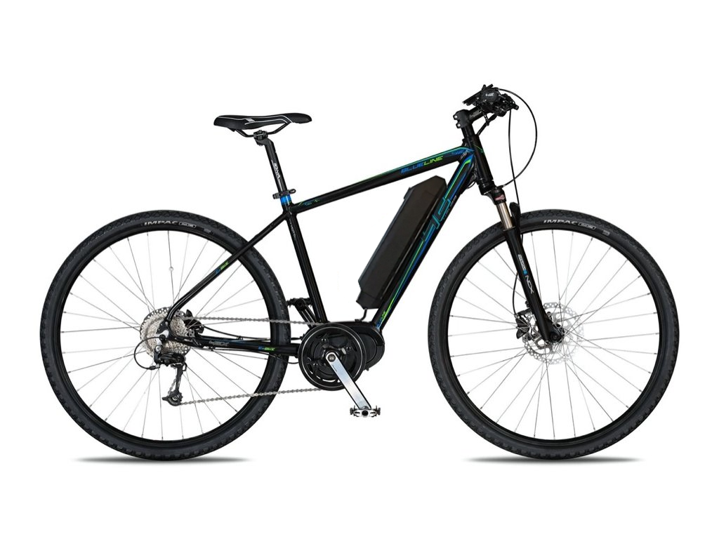Elektrokolo 4EVER Blue Line AC Cross Velikost: 21 Frame