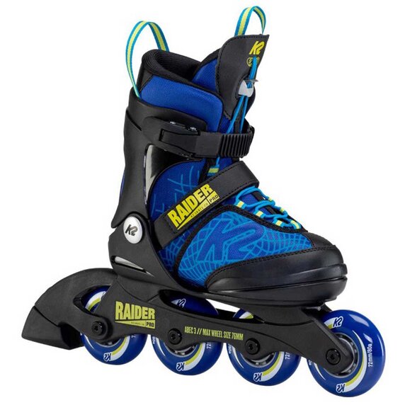Kolečkové brusle K2 Raider Pro Velikost: 32-37