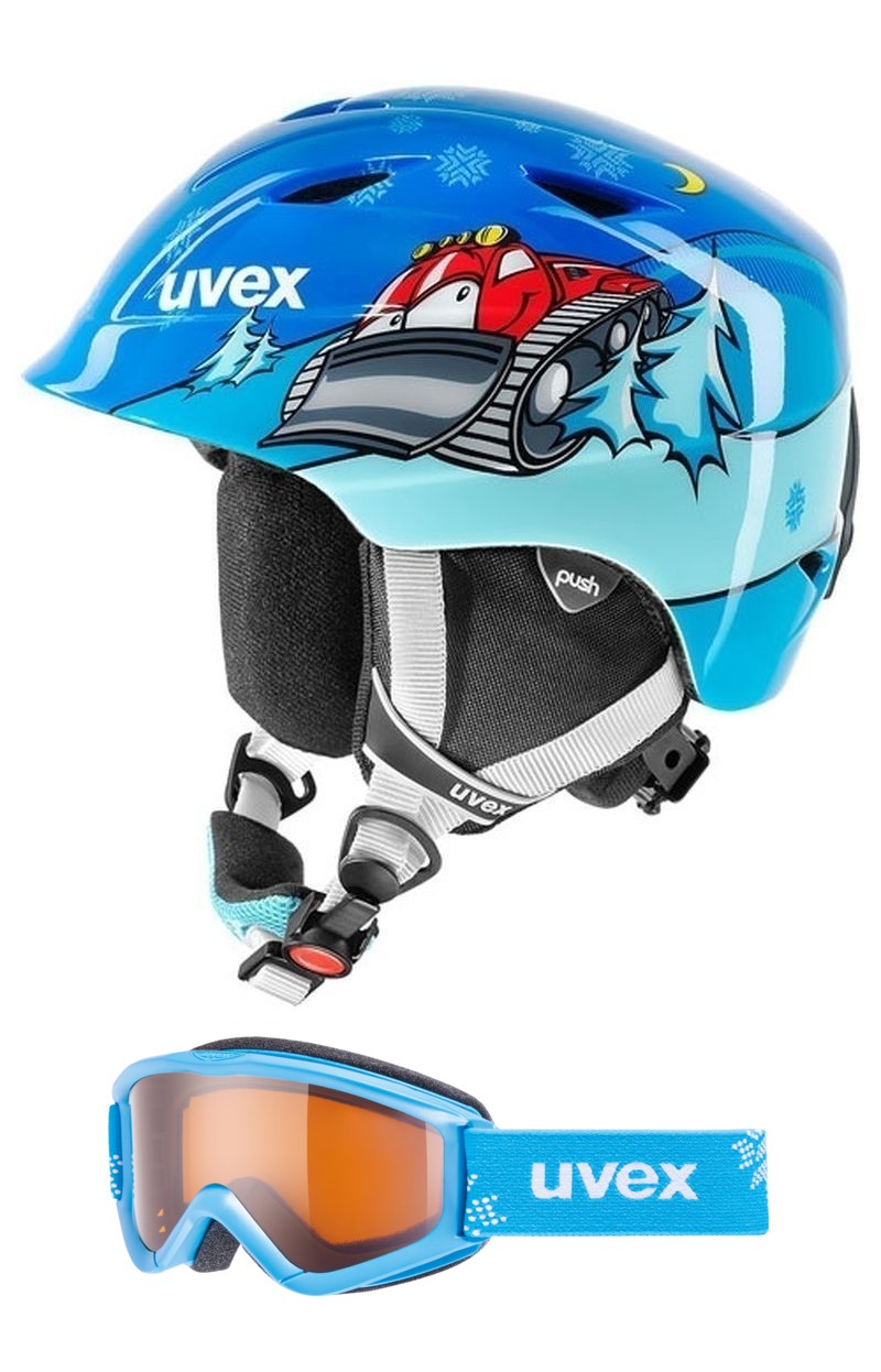 Helma Uvex Airwing 2 + brýle Uvex Speedy Pro Velikost: 46-50
