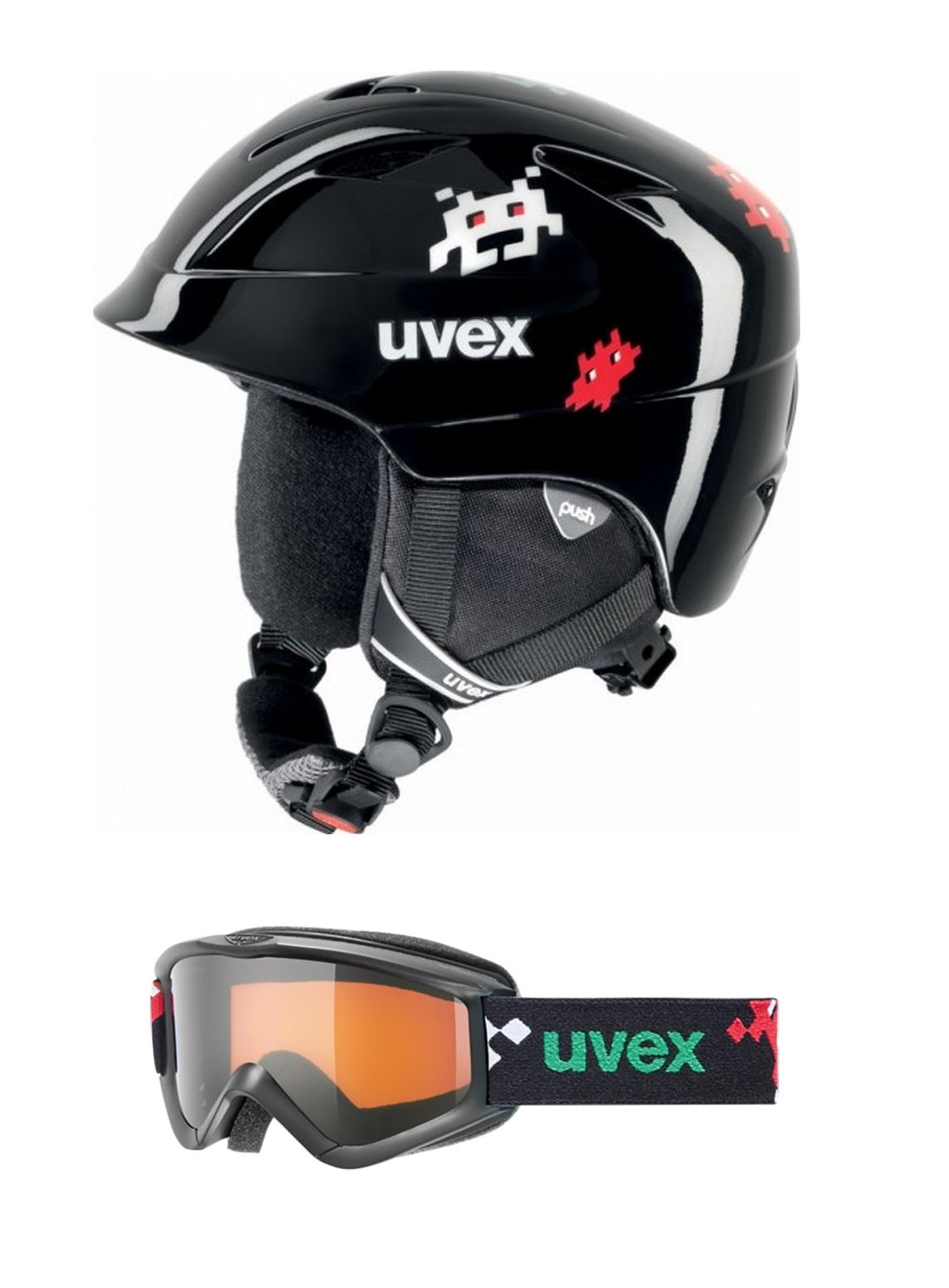 Helma Uvex Airwing 2 + brýle Uvex Speedy Pro Velikost: 48-52