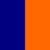 navy/oranžová