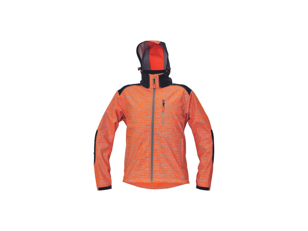 KNOXFIELD printed softshell (Velikost 3XL, Barva oranžová)