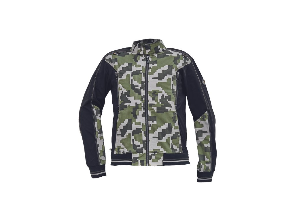 NEURUM CAMOU bunda (Velikost 64, Barva tm.olivová)