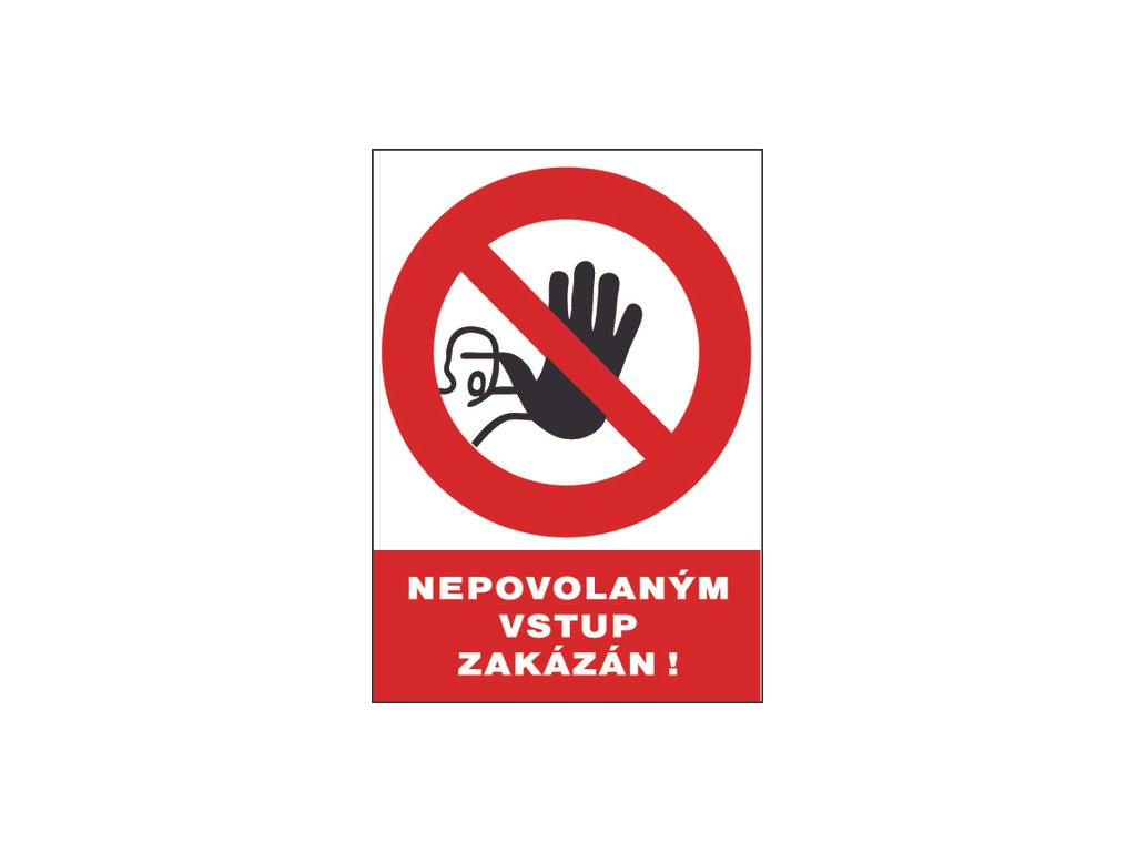 99030012 CERVA NEPOVOLANYM VSTUP ZAKAZAN.tif