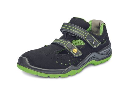 HALWILL MF ESD S1P SRC sandál (Velikost 49, Barva černá)