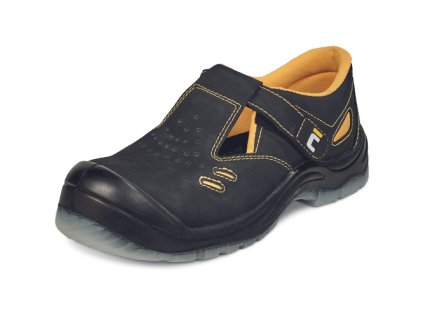 BK TPU MF S1P SRC sandál (Velikost 41, Barva černá)