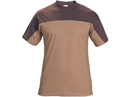 STANMORE tričko (Velikost 4XL, Barva tm.hnědá)