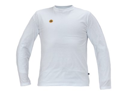 NOYO ESD LS tričko (Velikost 3XL, Barva bílá)