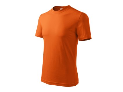 Base Tričko unisex (Barva oranžová, Velikost - cisla,pismena S)