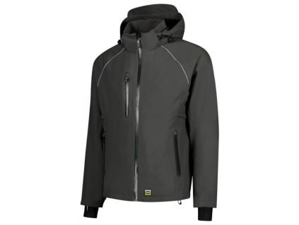 Tech Shell Bunda unisex (Barva tmavě šedá, Velikost - cisla,pismena 5XL)