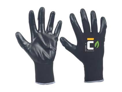 ECO foam rukavice (Velikost 11, Barva černá)