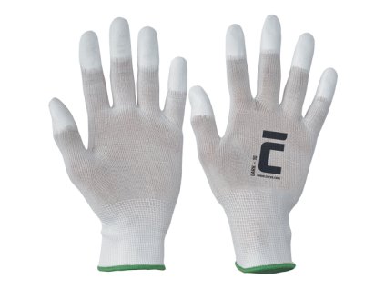 LARK rukavice nylonové PU prsty (Velikost 11, Barva -)